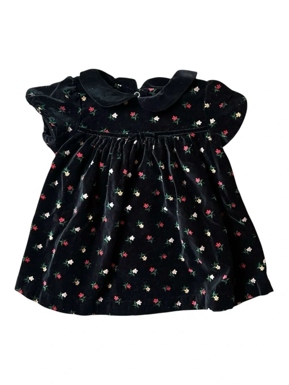 Baby Girl Vintage 90s Christmas Dress